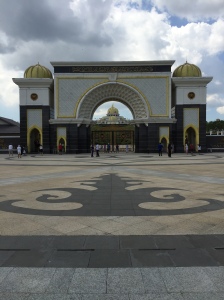 One of the stops along the tour, the Malaysian National Palace. 