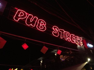 The famous Pub Street.